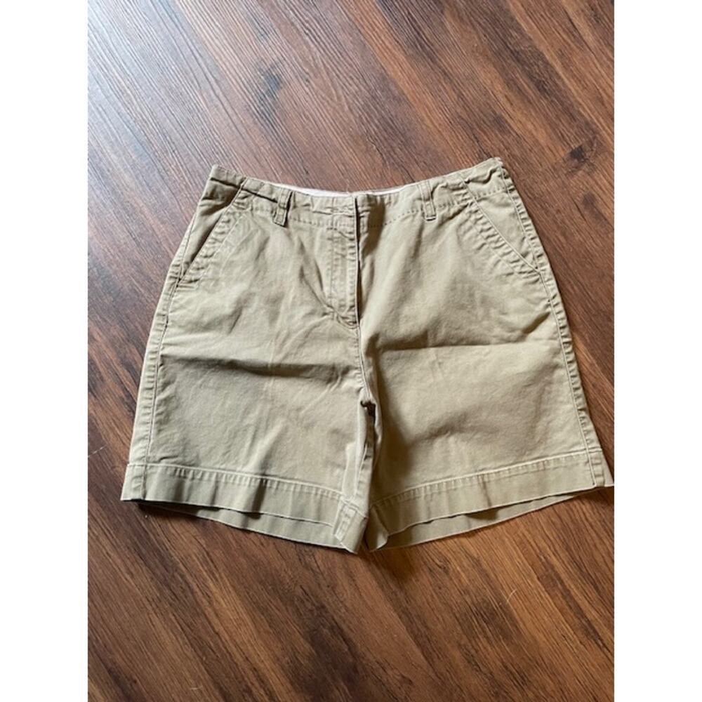 Talbots Size 10‎ Petite Brown Khaki Shorts